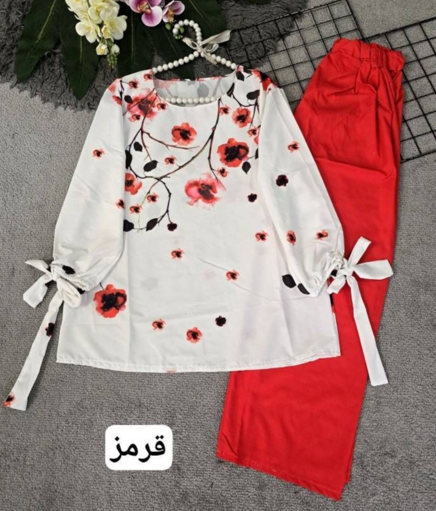 ست شومیز شلوار مجلسی شیک